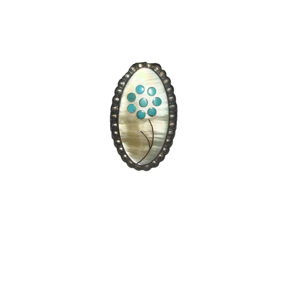 J. Paywa Sterling Silver Turquoise Ring